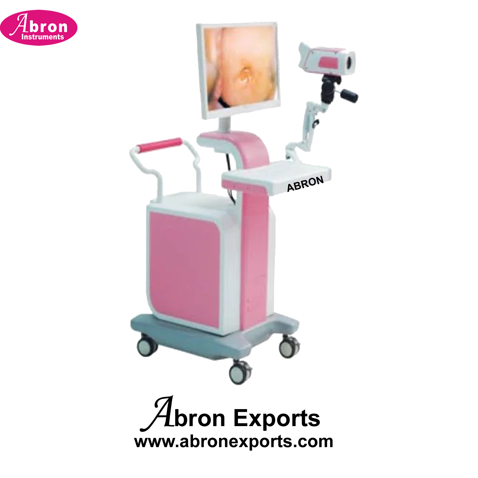 Gynecology Digital Video Colposcope with Reporting with continuous zoom to 40x with 2 outputs Abron ABM-2904A40X 